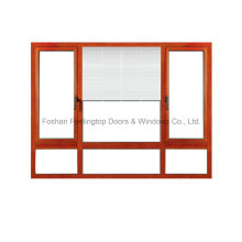 Feelingtop Good Quality Aluminium Fixed Window with Optional Blind (FT-W80)